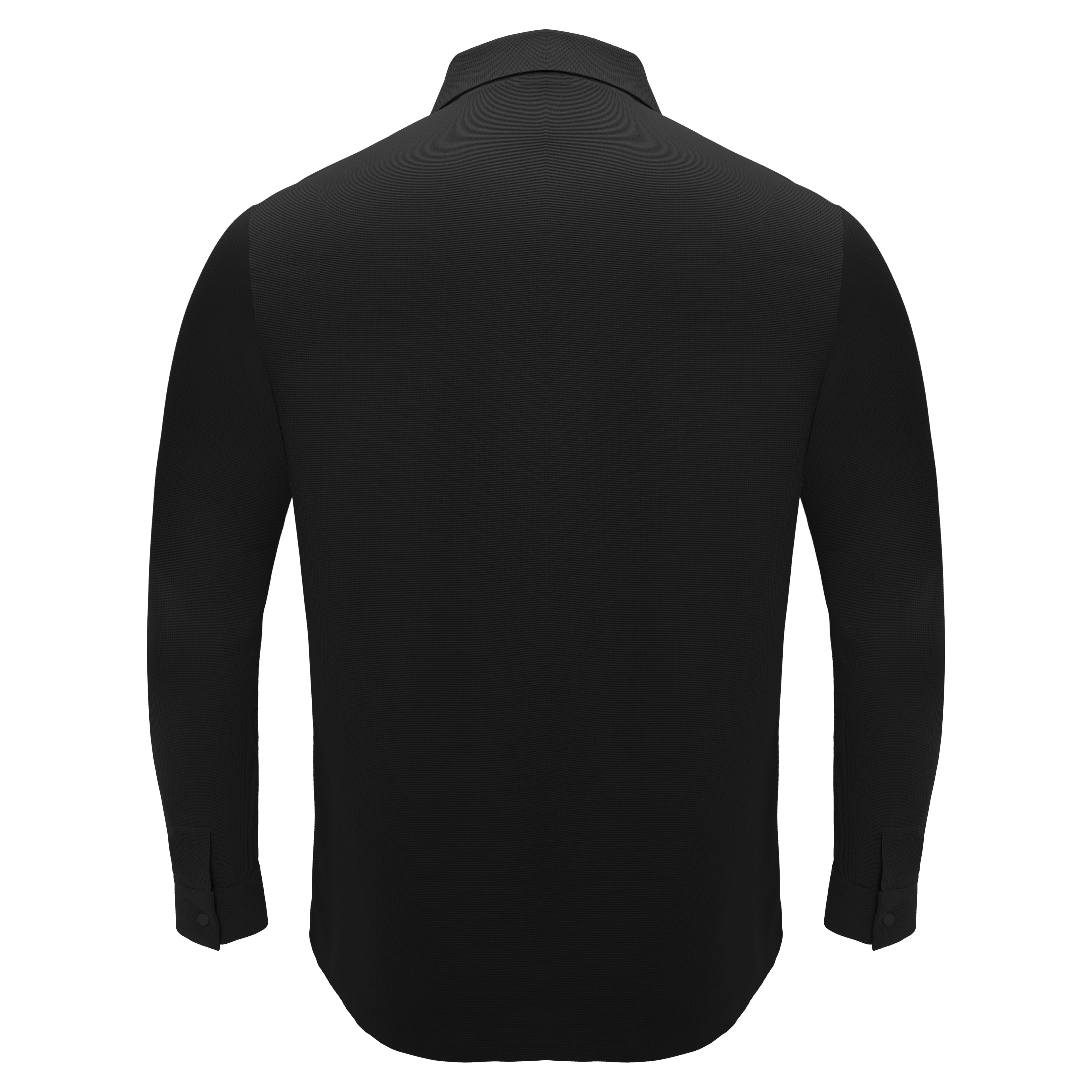 Zenith Zip Shirt BLACK
