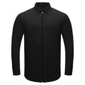 Zenith Zip Shirt BLACK