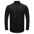 Zenith Zip Shirt BLACK