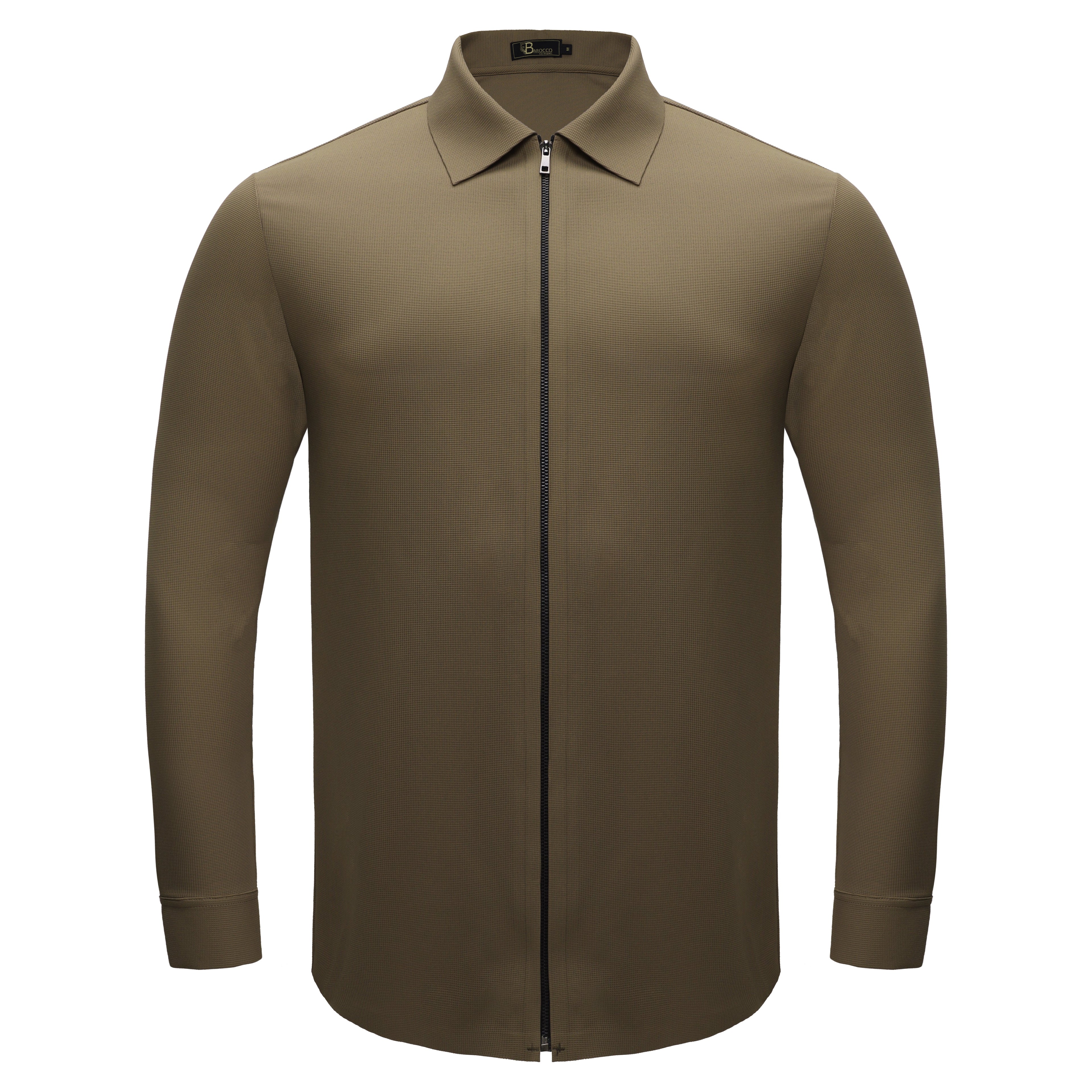 Zenith Zip Shirt KHAKI