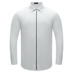 Zenith Zip Shirt WHITE