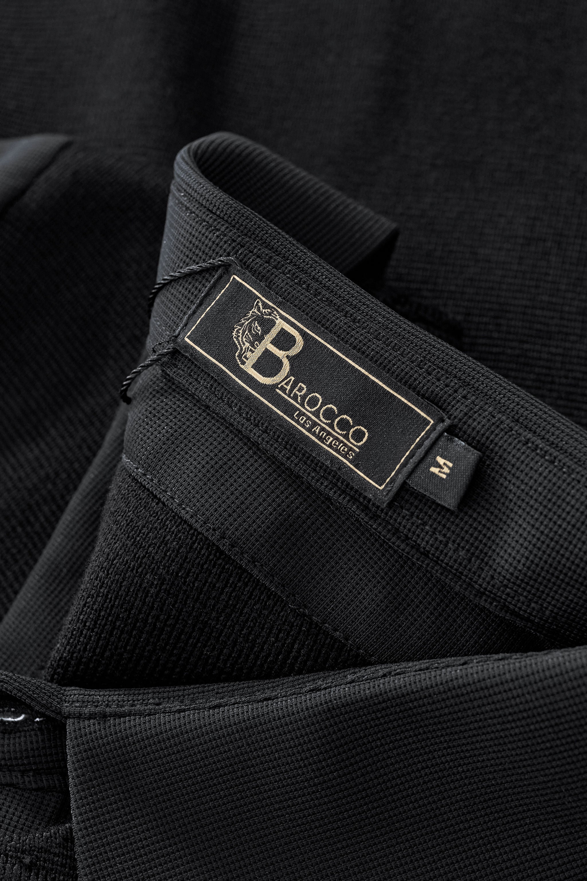Lustre Knit LS Polo BLACK/BLACK