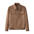 Helix Utility Zip Jacket BROWN