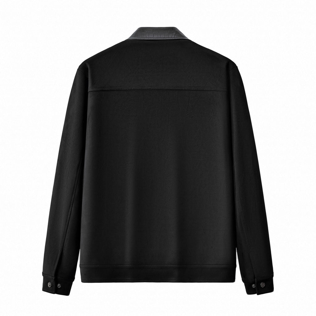 CrocEdge Dual-Fabric Zip Jacket BLACK