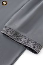 Pattern Trim Performance Polo – El Baron GREY