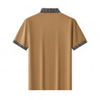 Pattern Trim Performance Polo – El Baron KHAKI