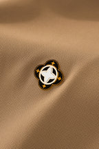 Pattern Trim Performance Polo – El Baron KHAKI