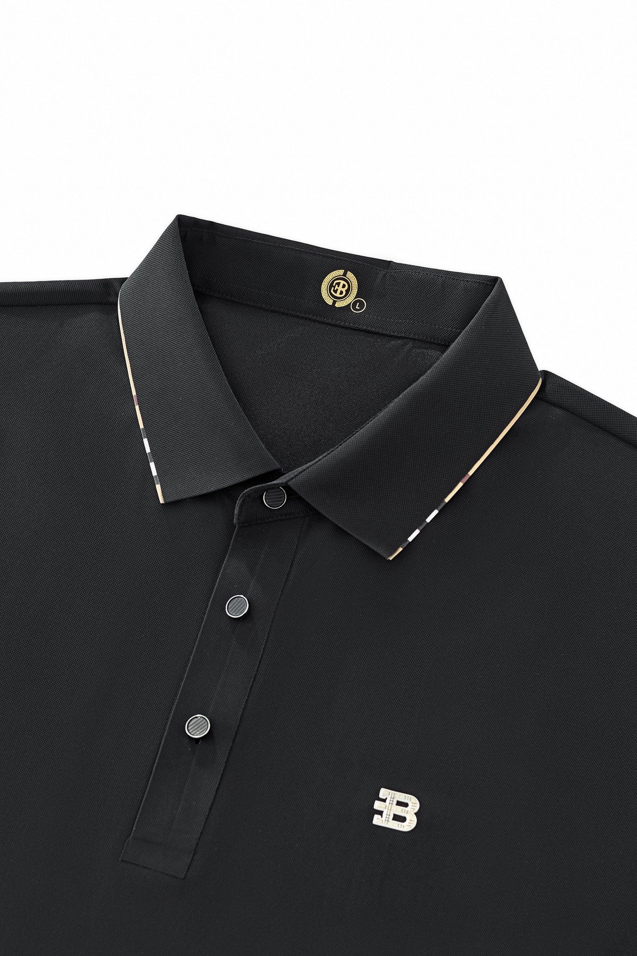 Essential Performance Polo – El Baron BLACK