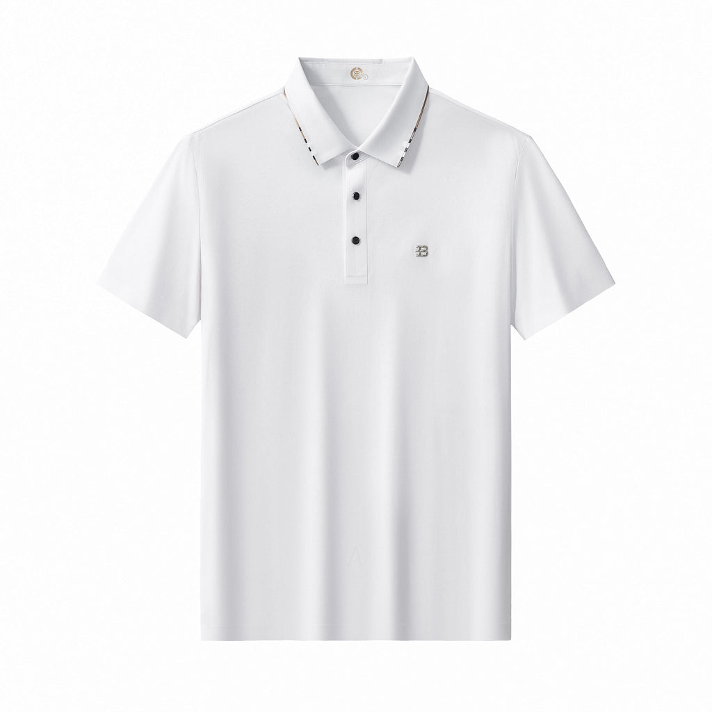 Essential Performance Polo – El Baron WHITE