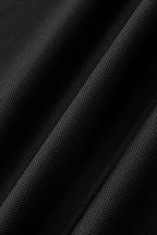 Contrast Trim Performance Polo - El Baron BLACK