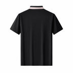 Signature Trim Performance Polo – El Baron BLACK