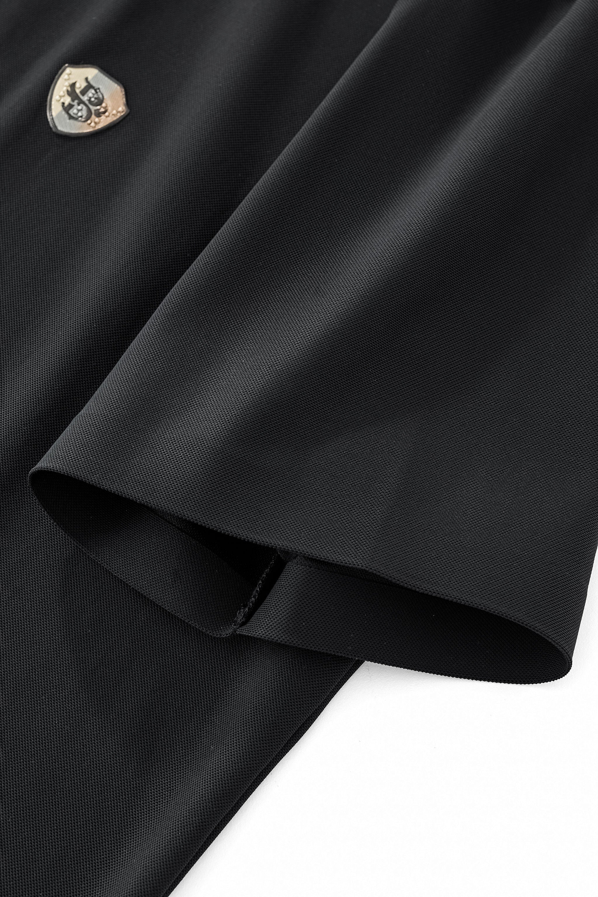 Signature Trim Performance Polo – El Baron BLACK