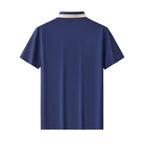 Signature Trim Performance Polo – El Baron NAVY