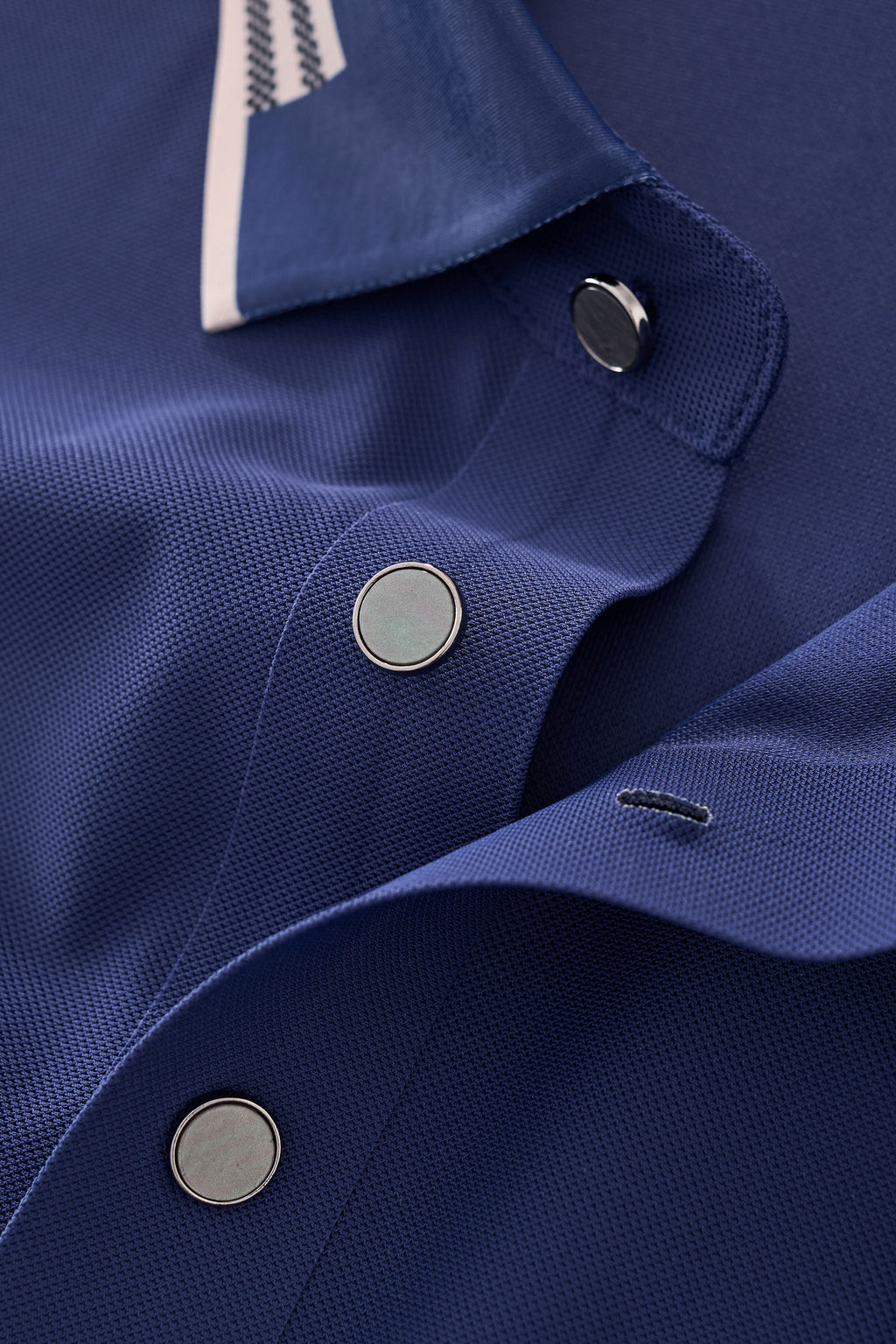 Signature Trim Performance Polo – El Baron NAVY
