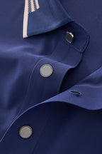 Signature Trim Performance Polo – El Baron NAVY