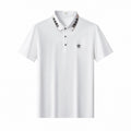 Signature Trim Performance Polo – El Baron WHITE