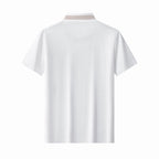 Signature Trim Performance Polo – El Baron WHITE