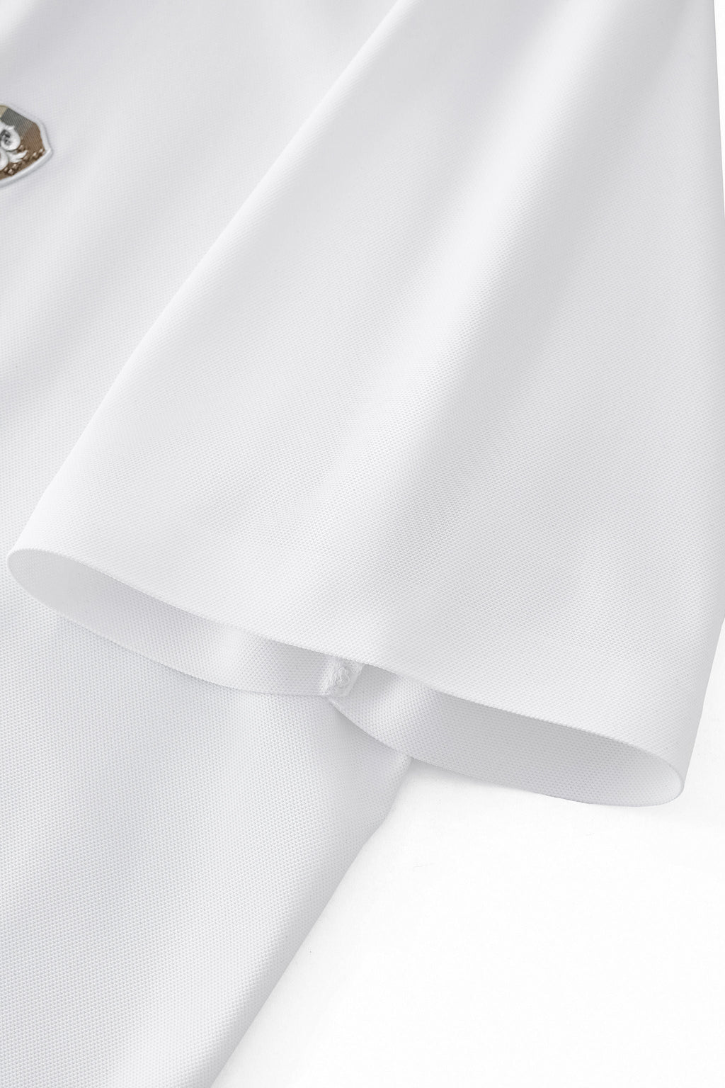 Signature Trim Performance Polo – El Baron WHITE
