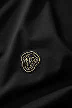 Perforated Collar Performance Polo – El Baron BLACK/GOLD