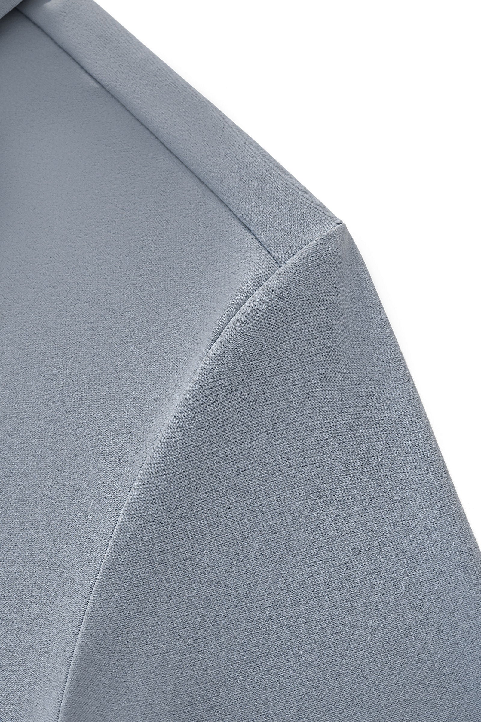 Perforated Collar Performance Polo – El Baron GREY/SILVER