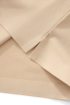 Perforated Collar Performance Polo – El Baron KHAKI/GOLD