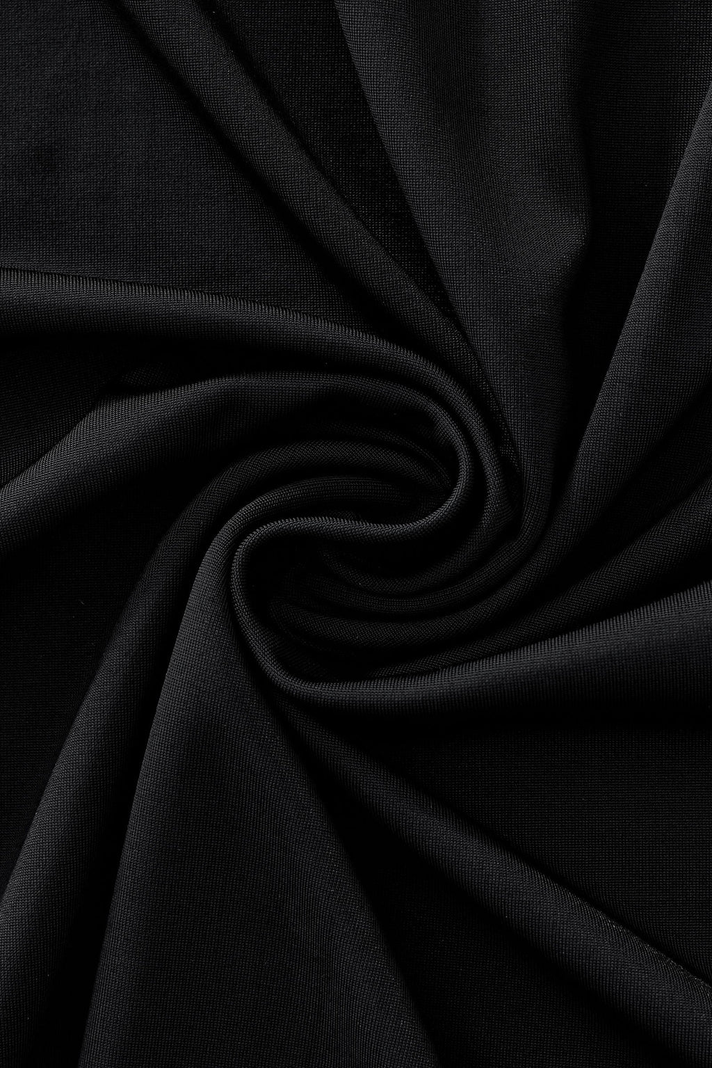 Embossed Placket Performance Polo – El Baron BLACK