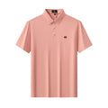 Embossed Placket Performance Polo – El Baron BRICK