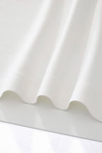 Textured Collar Performance Polo – El Baron WHITE