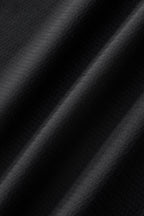 Zip Placket Performance Polo – El Baron BLACK