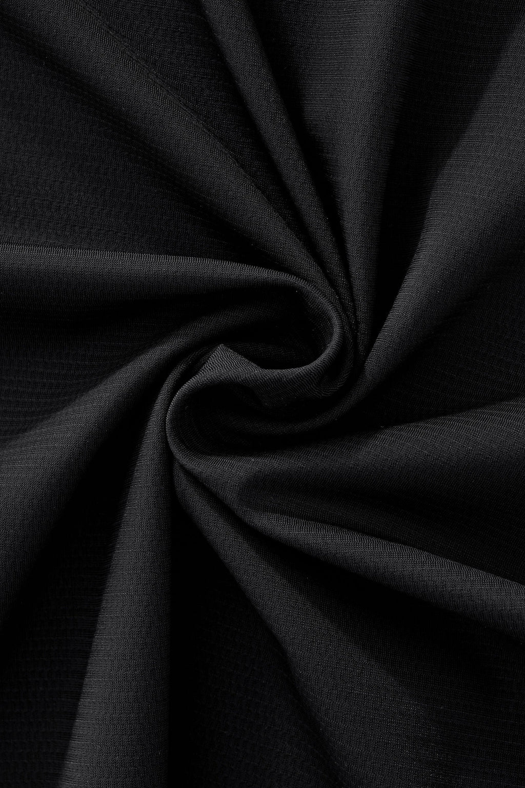 Zip Placket Performance Polo – El Baron BLACK