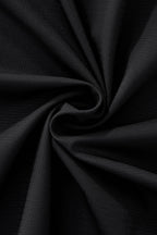 Zip Placket Performance Polo – El Baron BLACK