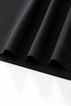 Zip Placket Performance Polo – El Baron BLACK