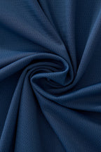 Zip Placket Performance Polo – El Baron DARK BLUE