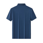 Zip Placket Performance Polo – El Baron DARK BLUE