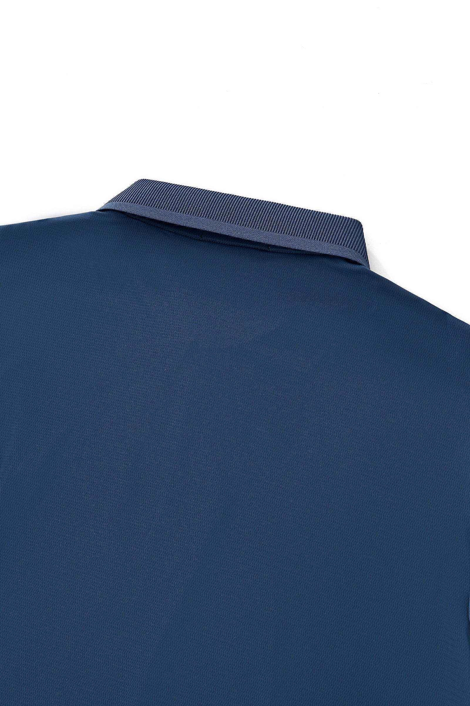 Zip Placket Performance Polo – El Baron DARK BLUE