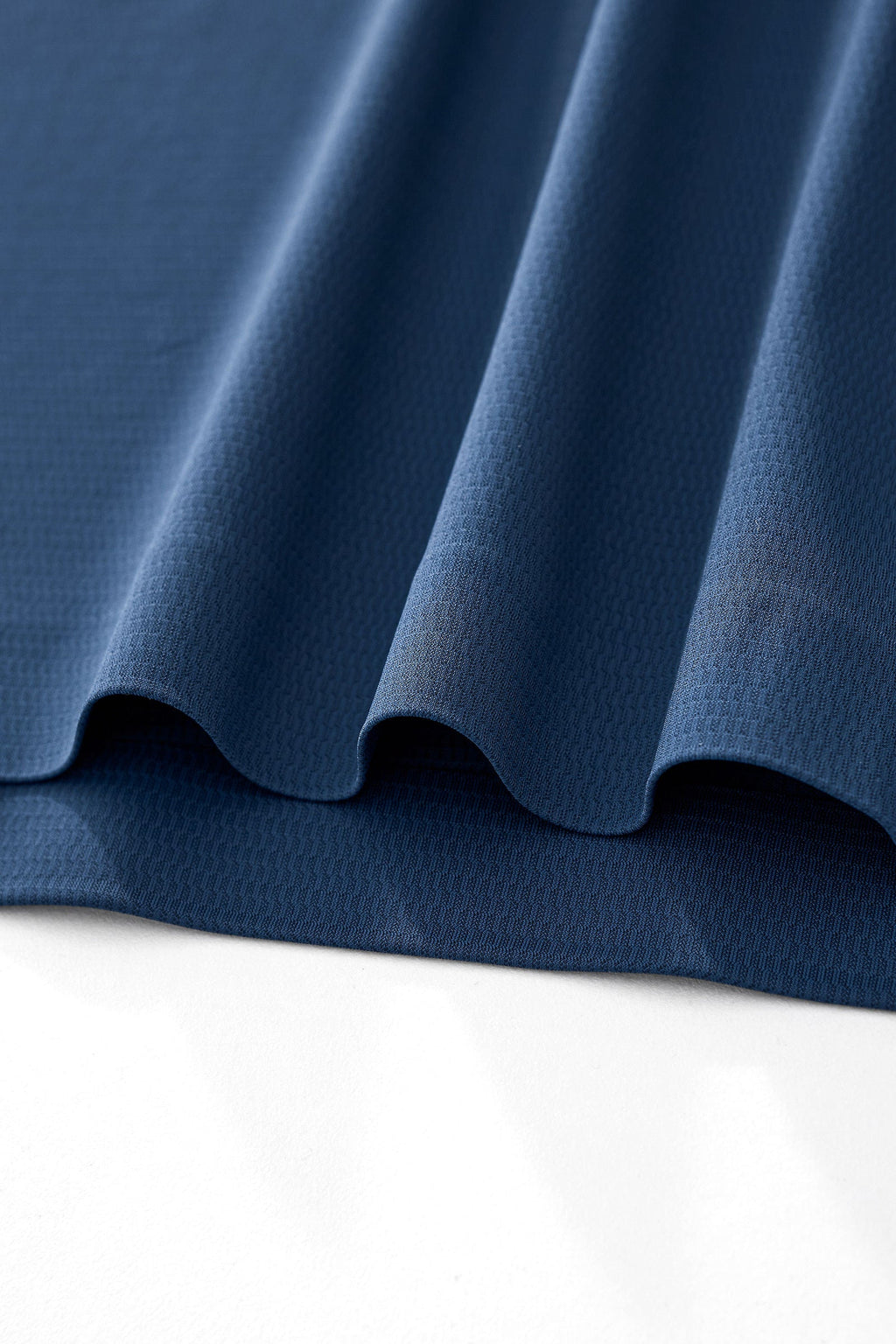 Zip Placket Performance Polo – El Baron DARK BLUE