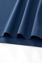 Zip Placket Performance Polo – El Baron DARK BLUE