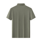 Zip Placket Performance Polo – El Baron DARK GREEN
