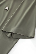 Zip Placket Performance Polo – El Baron DARK GREEN