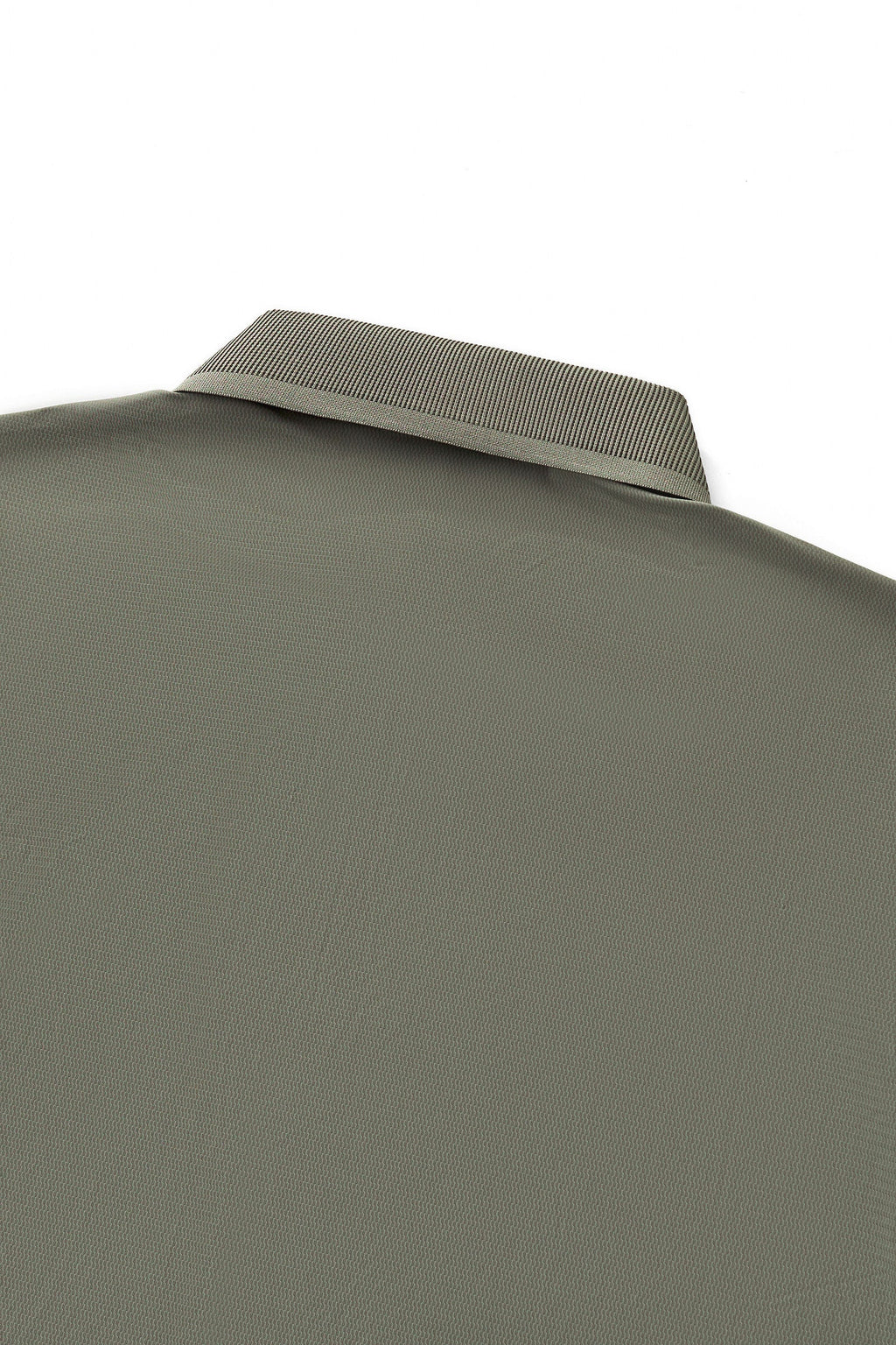 Zip Placket Performance Polo – El Baron DARK GREEN