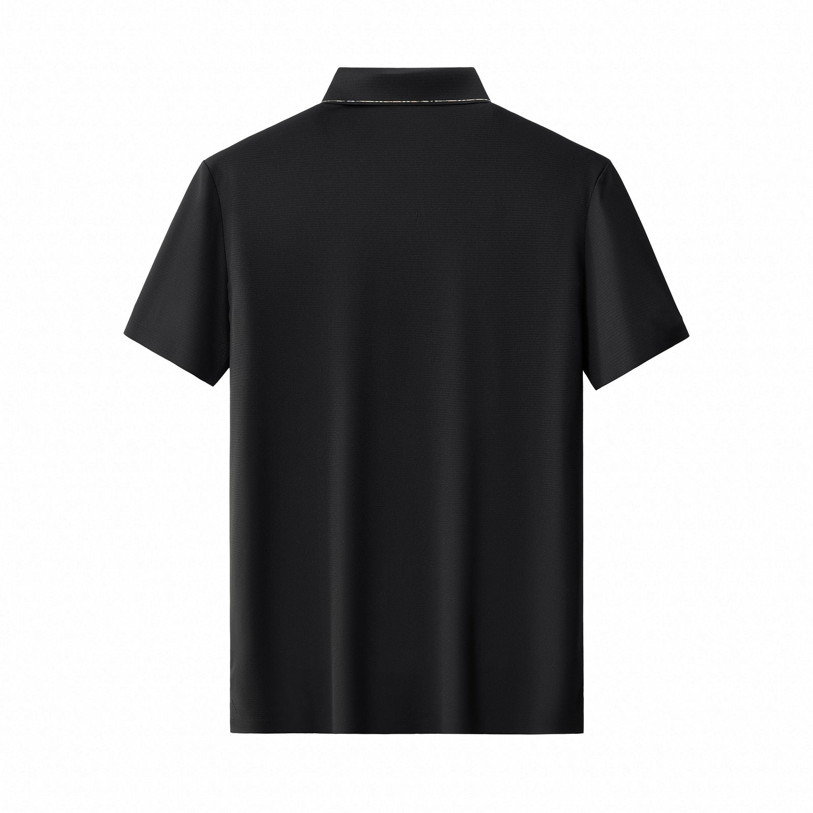 Contrast Trim Detail Polo – El Baron BLACK