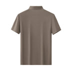 Contrast Trim Detail Polo – El Baron BROWN