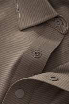 Contrast Trim Detail Polo – El Baron BROWN
