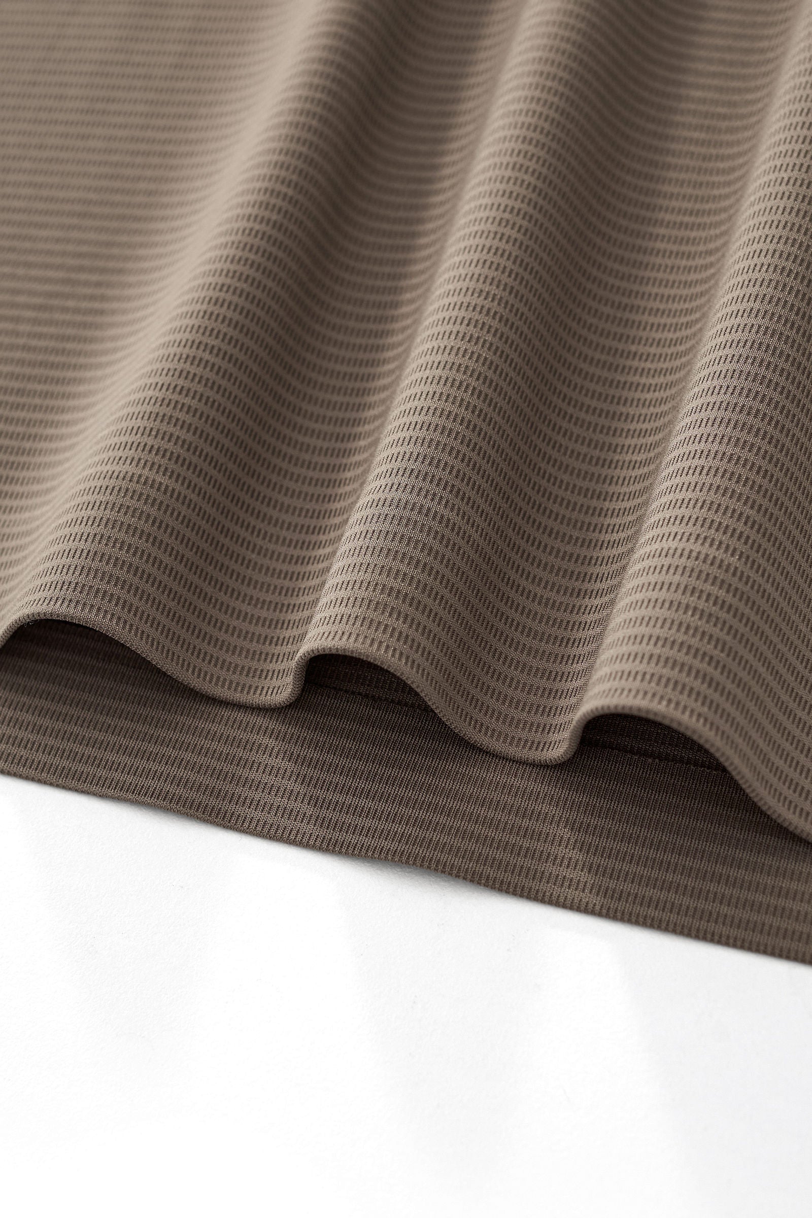 Contrast Trim Detail Polo – El Baron BROWN