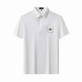 Contrast Trim Detail Polo – El Baron WHITE