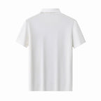 Contrast Trim Detail Polo – El Baron WHITE