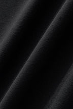 Stripe Collar Performance Polo – El Baron BLACK