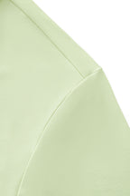 Stripe Collar Performance Polo – El Baron GREEN