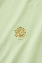 Stripe Collar Performance Polo – El Baron GREEN