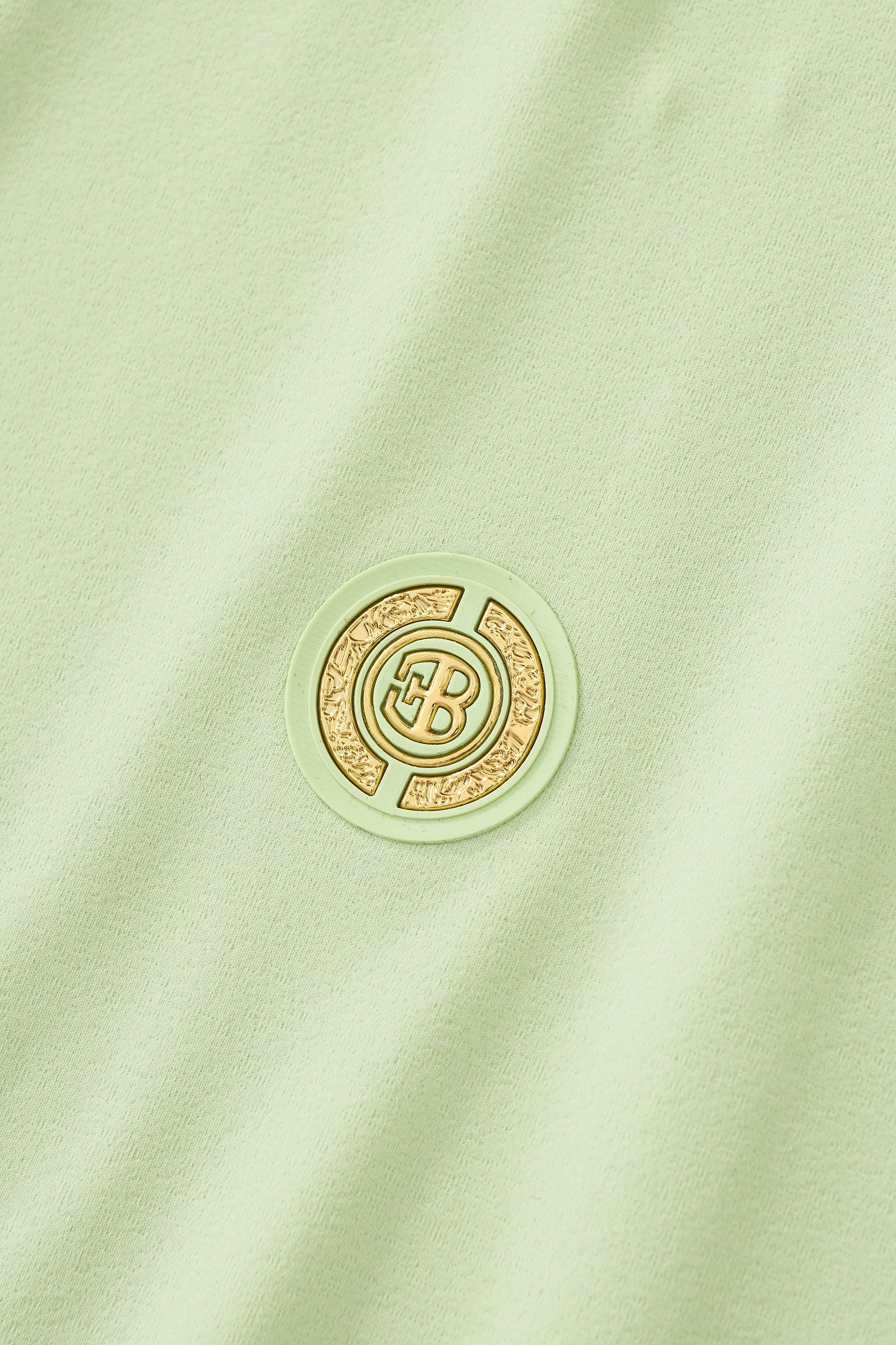 Stripe Collar Performance Polo – El Baron GREEN